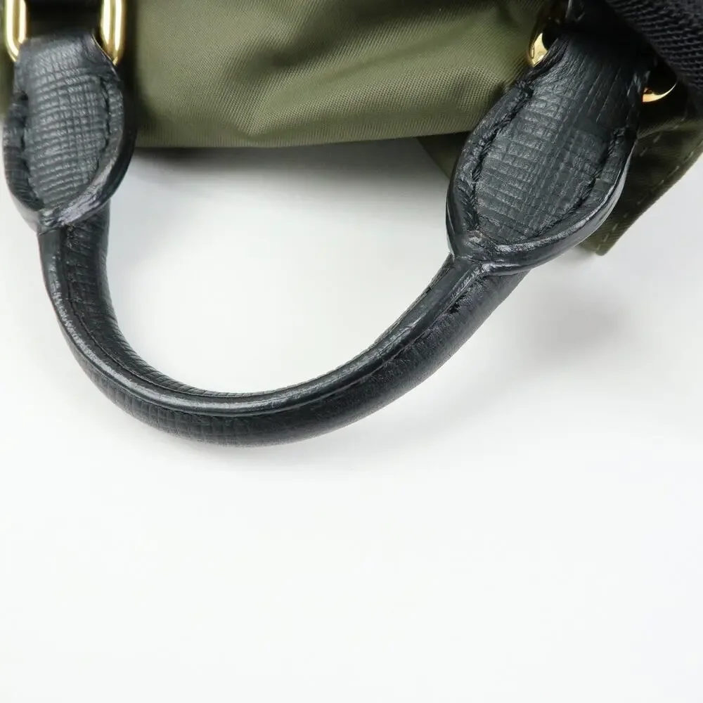 Burberry Nylon Backpack Khaki Green